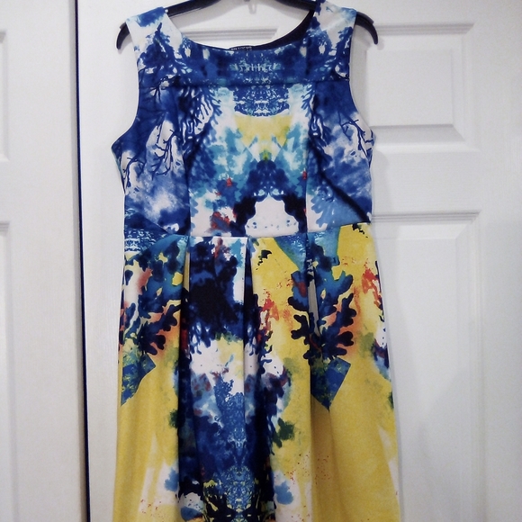 Enfocus Studio Abstract Dress Size 12 - Picture 4 of 9